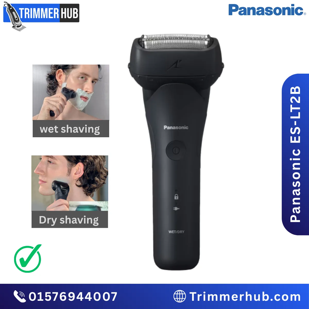 Panasonic ES-LT2B 3-Blade Electric Shaver Panasonic ES-LT2B 3-Blade Electric Shaver
