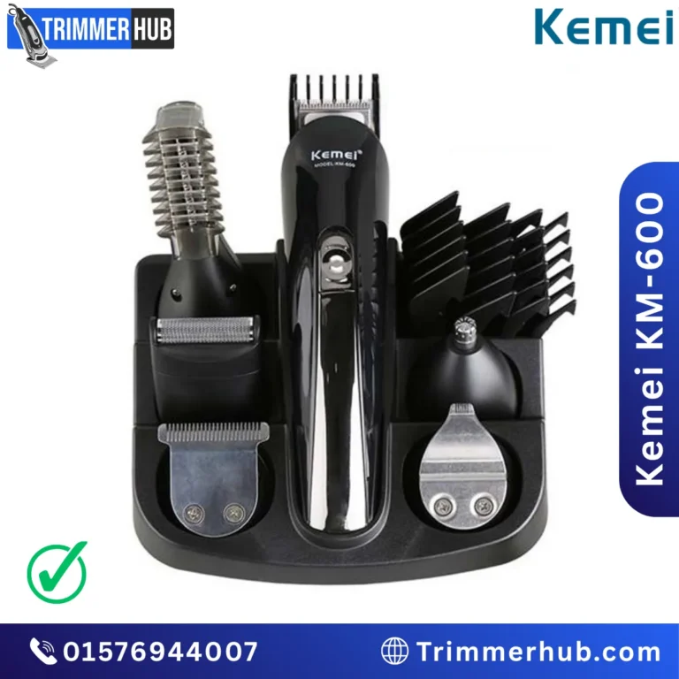 Kemei KM-600 11-in-1 Grooming Kit for Full Body