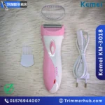Kemei KM-3018 Eechargeable Ladies Shaver