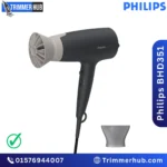Philips BHD351/10 3000 Series Hair Dryer - 2100W ThermoProtect Dryer