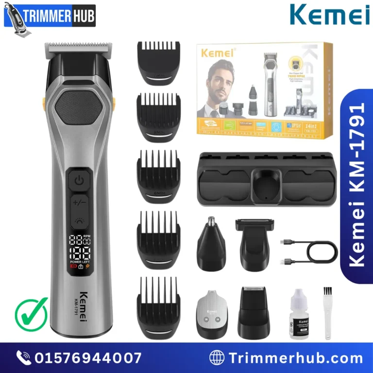 Kemei KM-1791 (14-in-1) Multigrooming Kit IPX6 waterproof