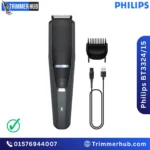 Philips BT3324/15 Beard Trimmer with comb, charging cable and cleaning brush