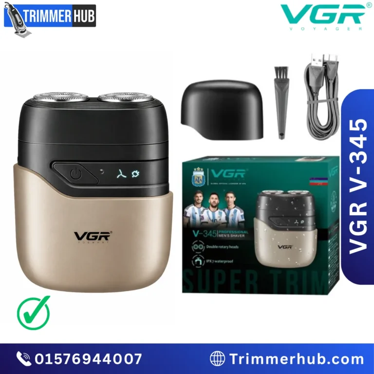 VGR V-345 Mini Electric Shaver IPX7 Waterproof