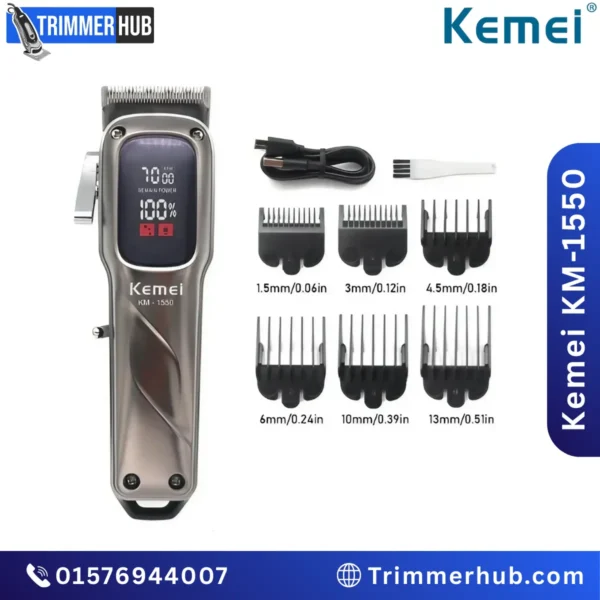 Kemei KM-1550 Hair & Beard Trimmer
