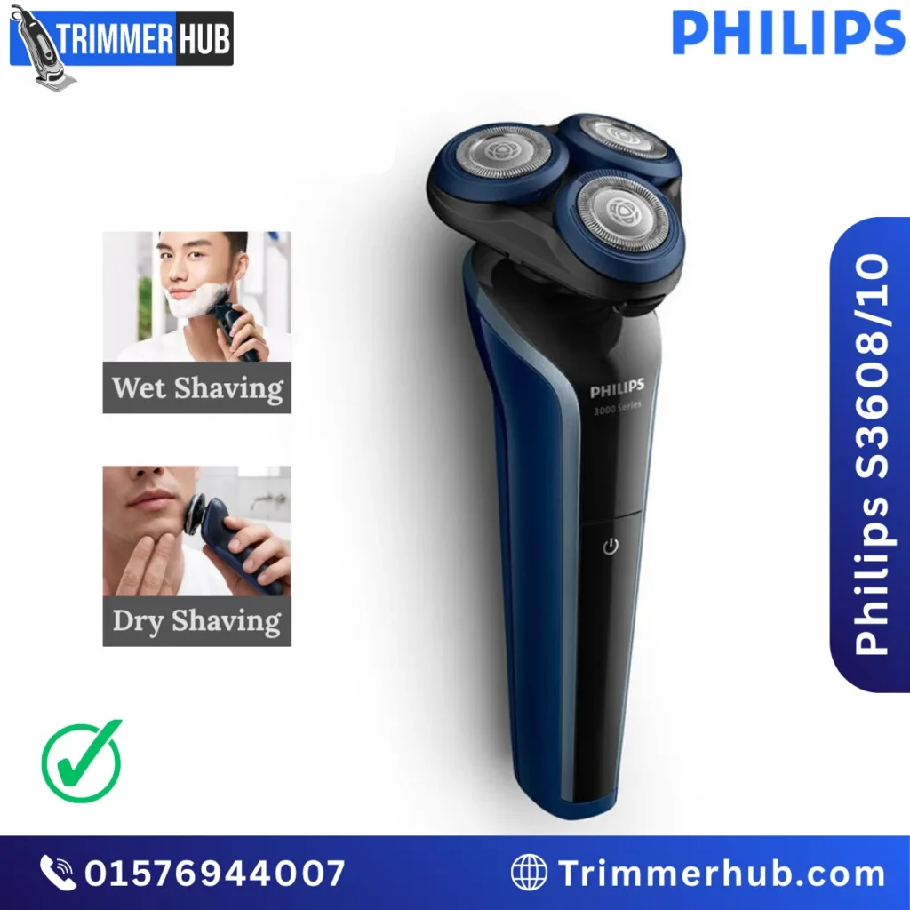 Philips S3608/10 Wet & Dry Electric Shaver Series 3000