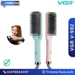VGR V-592 Hair Straightener Hot Comb & Brush