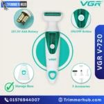 VGR V-720 5-in-1 Women Trimmer Shaver Set Price in Bangladesh