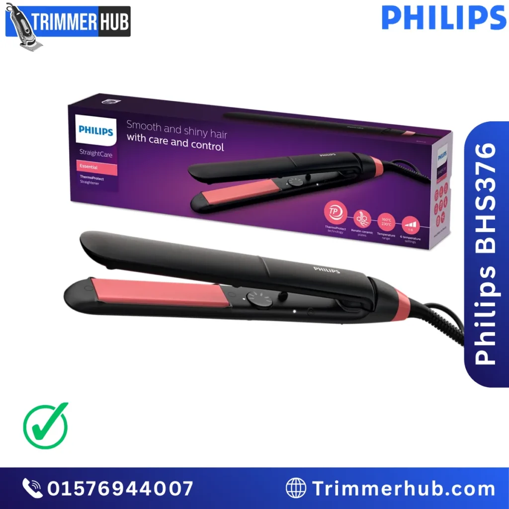 Philips BHS376 StraightCare Essential Hair Straightener