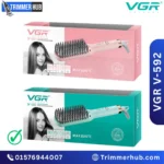 VGR V-592 Hair Straightener Hot Comb & Brush
