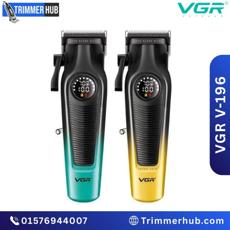 VGR V-196 Professional Hair Clipper for Salon