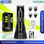 ENCHEN Spark 3 Waterproof Body and Groin Trimmer with Ceramic Blade