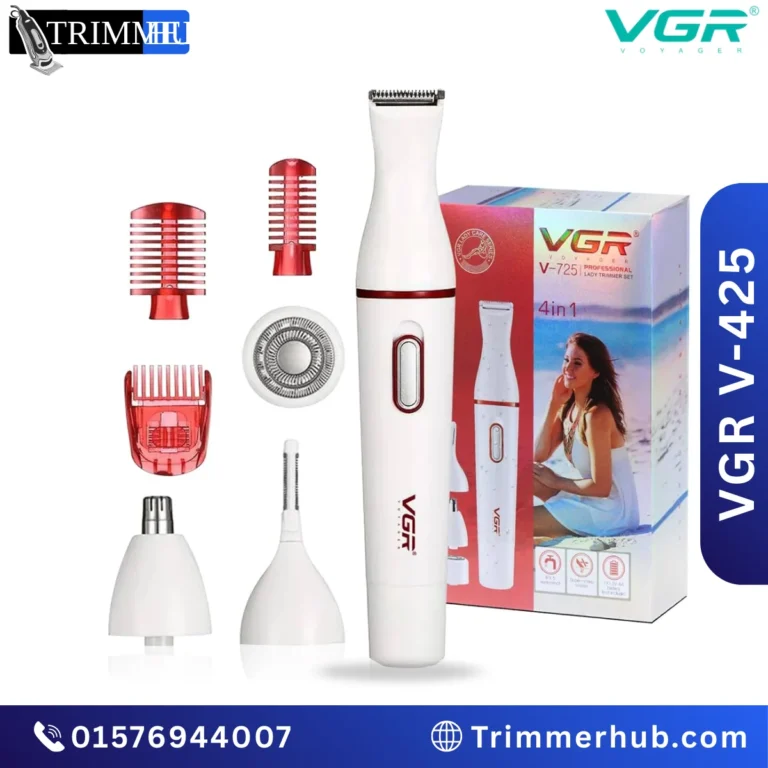 VGR V-725 4-in-1 Ladies Trimmer for Full Body