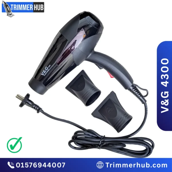 V&G Pro 4300 Hair Dryer Best Price in Bangladesh | Salon Hair Dryer