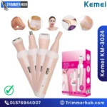 Kemei KM-3024 4-in-1 Lady Shaver Price in Bangladesh
