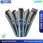 VGR V-108 Professional 10 in 1 Grooming Kit Waterproof Trimmer