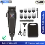 Wahl Home Pro 300 Series Corded Hair Clipper with 8 Guide Combs and Complete Haircutting Accessories