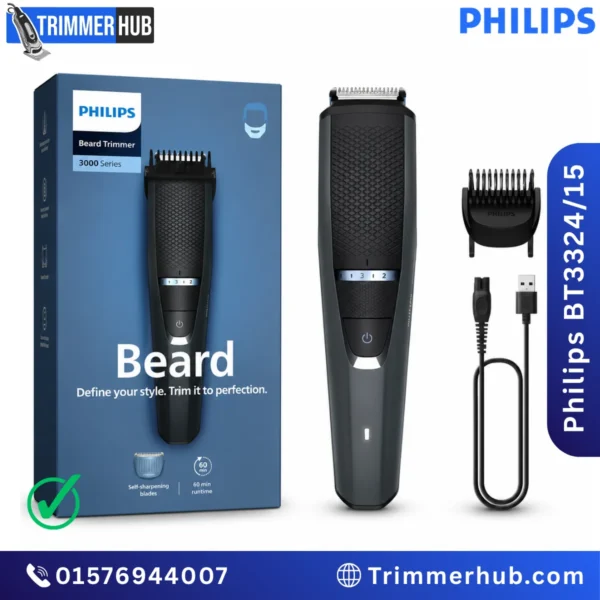 Philips BT3324/15 Beard Trimmer original box packaging