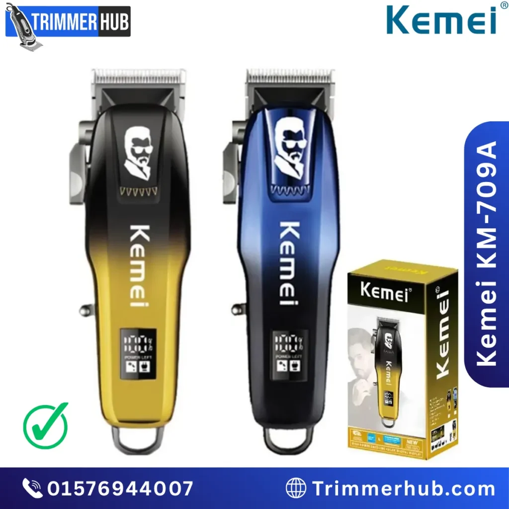 Kemei KM-709A Hair Clipper & Trimmer for Mem