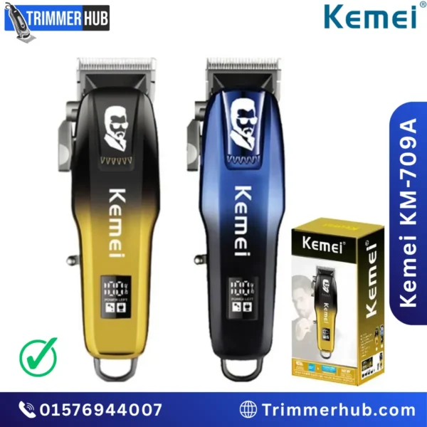 Kemei KM-709A Hair Clipper & Trimmer for Mem