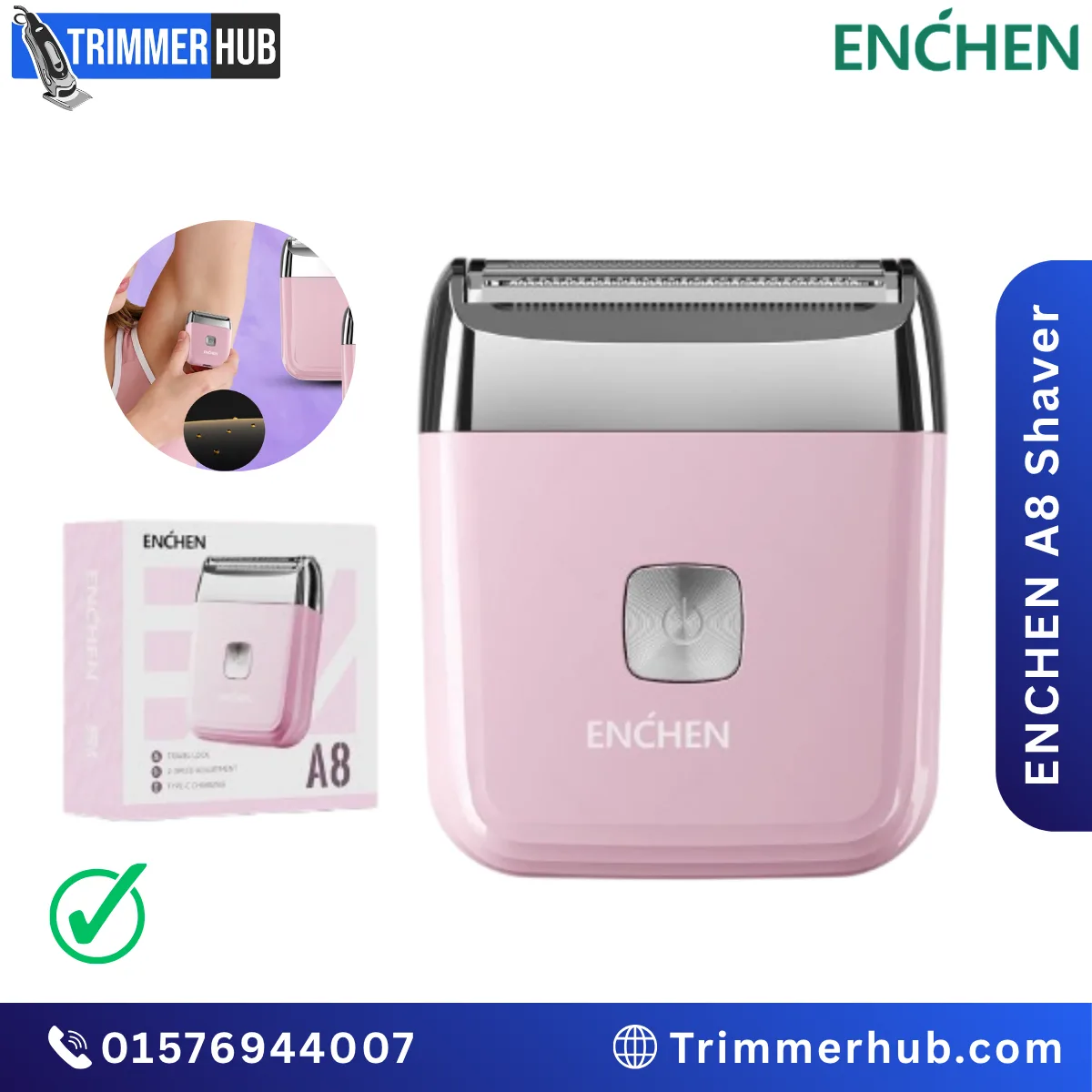 trimmer hub (2) ENCHEN A8 Mini Electric Shaver
