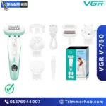 VGR V-750 Lady Epilator Price in Bangladesh | 5-in-1 Cordless Grooming Kit