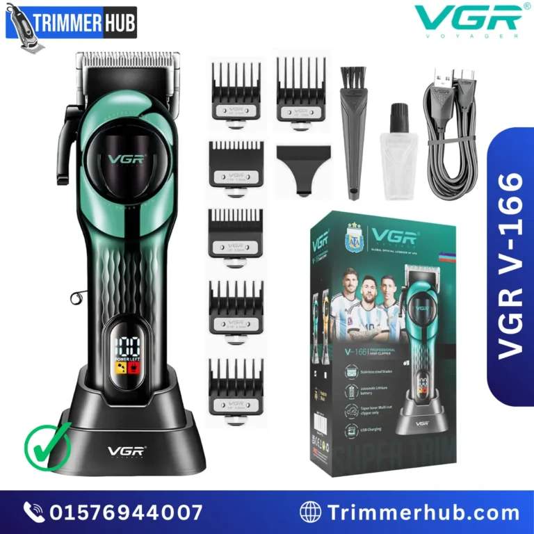 VGR V-166 Hair Clipper Price in Bangladesh | Professional Cordless Clipper