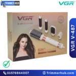 VGR V-487 Professional 5-in-1 Hot Air Styler – 800W Multi Hair Styling Tool