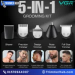 VGR V-108 Professional 10 in 1 Grooming Kit Waterproof Trimmer