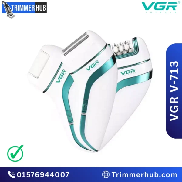 VGR V-713 3 in 1 Epilator Professional Shaver for Women