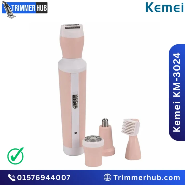 Kemei KM-3024 4-in-1 Lady Shaver for Full Body
