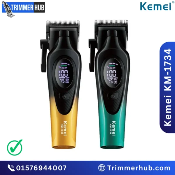 Kemei KM-1734 Professional Cordless Hair Clipper