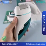 VGR V-731 3-in-1 Lady Grooming Kit with epilator, lady shaver, and callus remover attachments for hair removal and foot care.