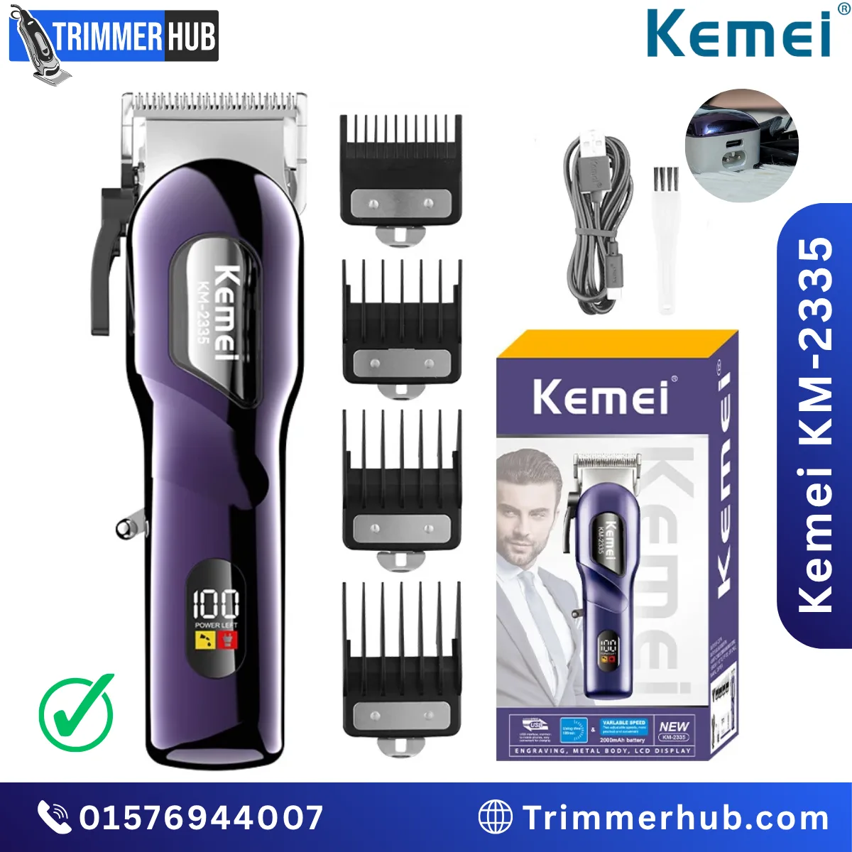 Kemei KM-2335 Hair Clipper & Beard Trimmer Kemei KM-2335 Hair Clipper & Beard Trimmer
