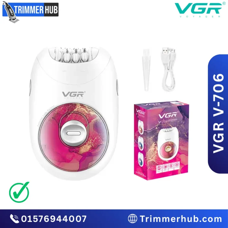 VGR V-706 Cordless Electric Epilator for Women