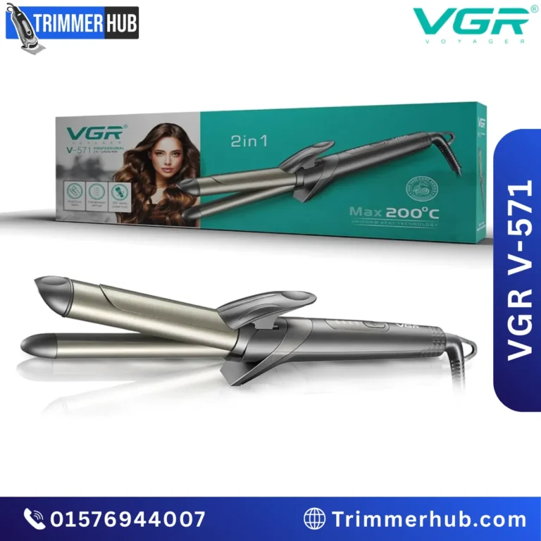 VGR V-571 (2-in-1) Curling Iron & Hair Straightener