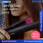Philips BHS375 StraightCare Essential Hair Straightener with ThermoProtect