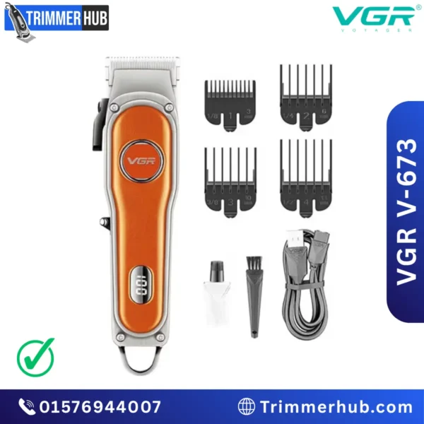 VGR V-673 Professional Cordless Hair Trimmer best price in Bangladesh