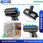 ENCHEN A1 3-in-1 Body Hair Shaver Price in Bangladesh