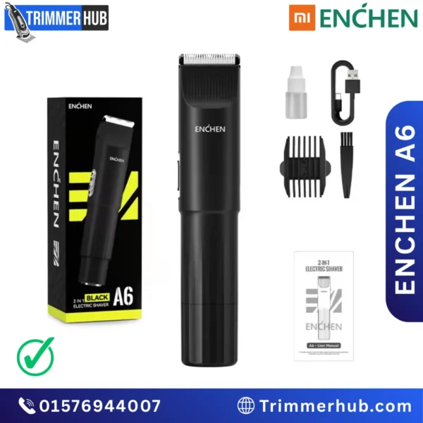 ENCHEN A6 2-in-1 Electric Trimmer & Body Shaver