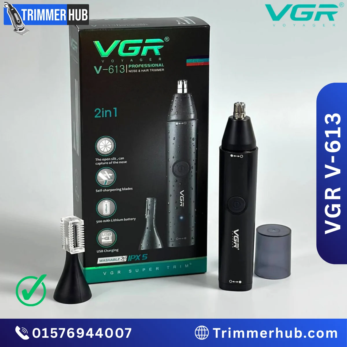 VGR V-613 2-in-1 Rechargeable Nose, Ear & Hair Trimmer VGR V-613 2-in-1 Rechargeable Nose, Ear & Hair Trimmer