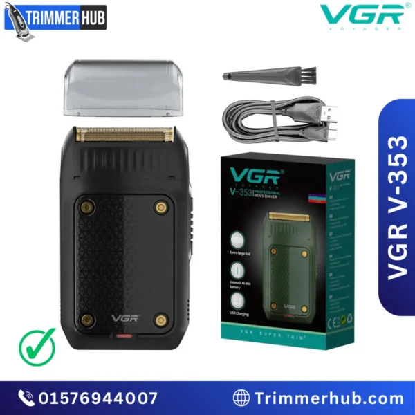VGR V-353 Electric Shaver Price in Bangladesh | 2-in-1 Foil Shaver & Trimmer