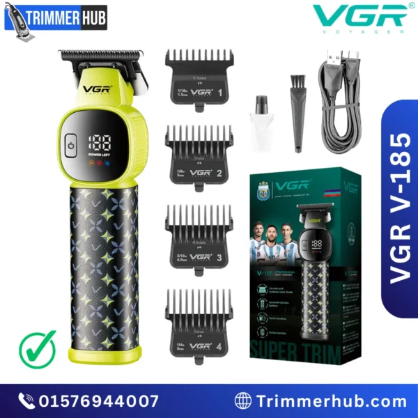 VGR V-185 Hair Clipper & Beard Trimmer