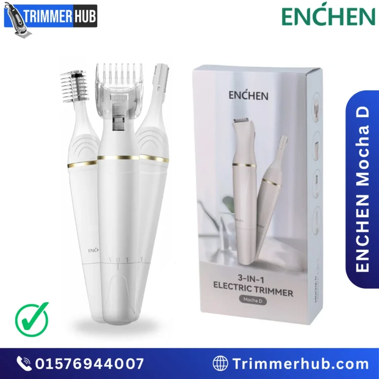 ENCHEN Mocha D 3-in-1 Women’s Trimmer for Body, Face, Bikini