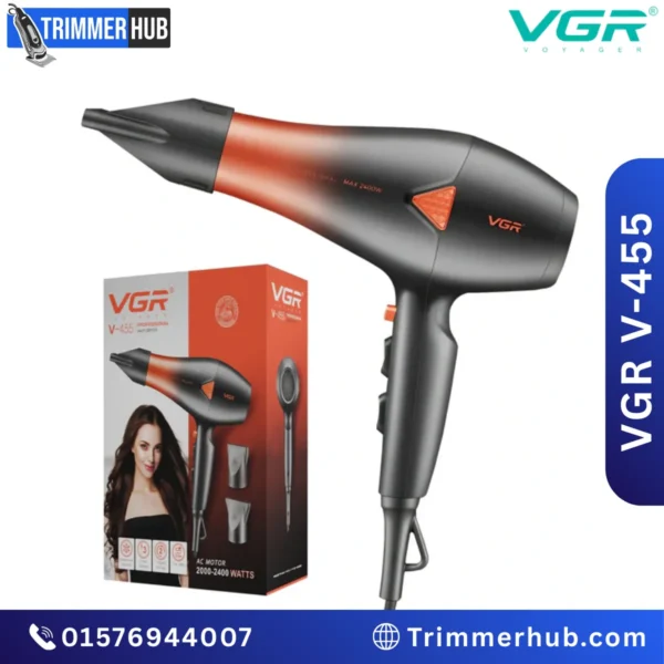 VGR V-455 Hair Dryer 2000–2400W
