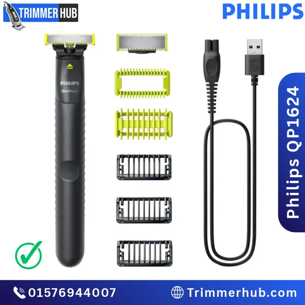 Philips QP1624/10 OneBlade Face + Body Hybrid Trimmer