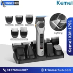 Kemei KM-1791 (14-in-1) Multigrooming Kit IPX6 waterproof