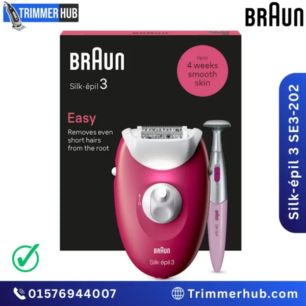 Braun Silk-épil 3 SE3-202 Epilator with Bikini Trimmer Price in Bangladesh