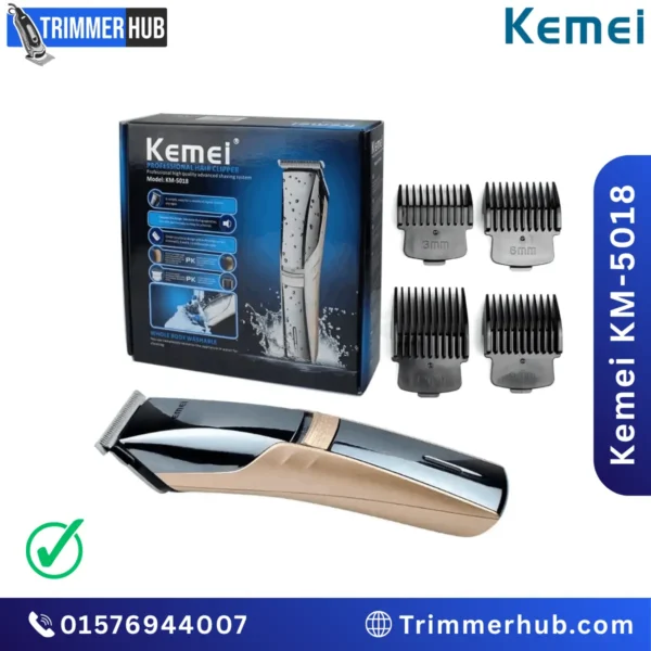 Kemei KM-5018 Professional Hair and Beard Trimmer