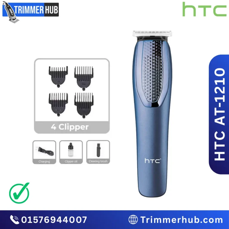 HTC AT-1210 Rechargeable Hair & Beard Trimmer