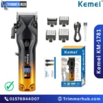 Kemei KM-1781 Trimmer Black and Yellow Color